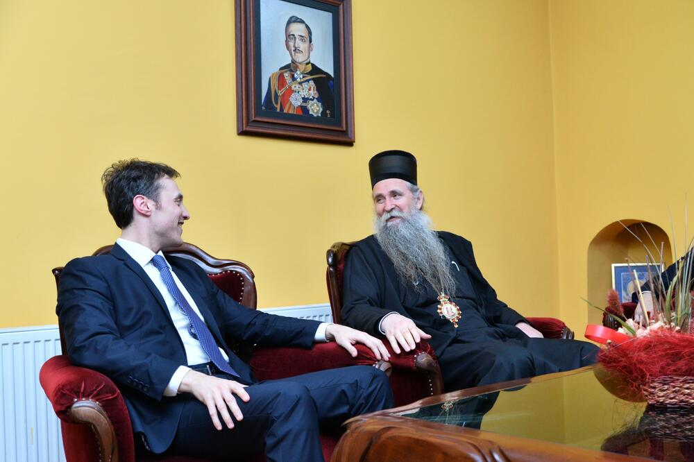 Marko Milačić, vladika Joanikije, Foto: Prava Crna Gora
