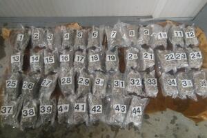Na GP Debeli brijeg oduzeto oko 13 kilograma marihuane, uhapšene...