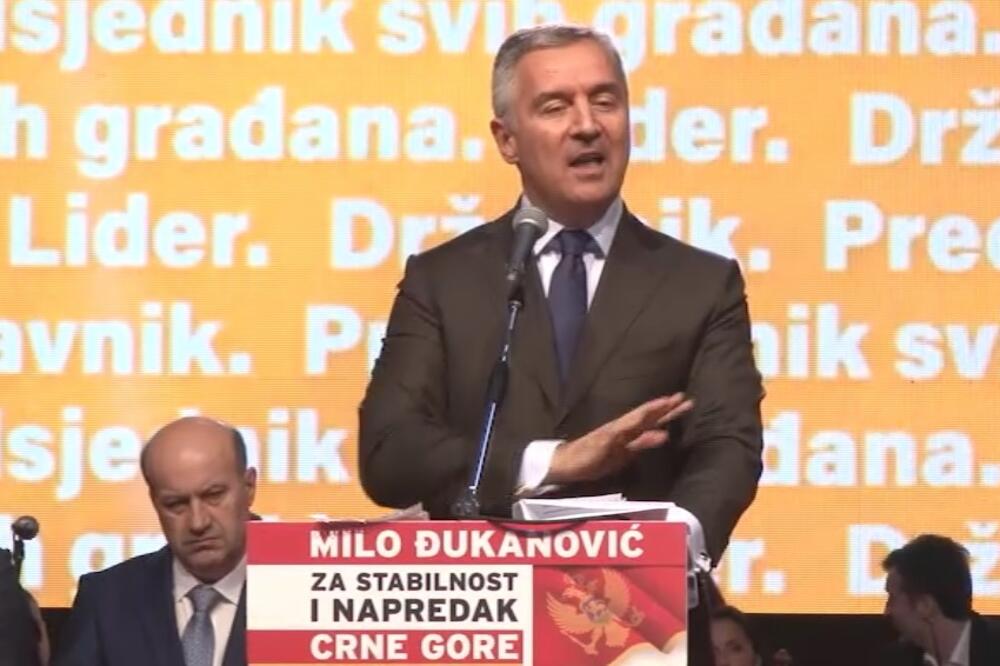 Milo Đukanović, Foto: DPS