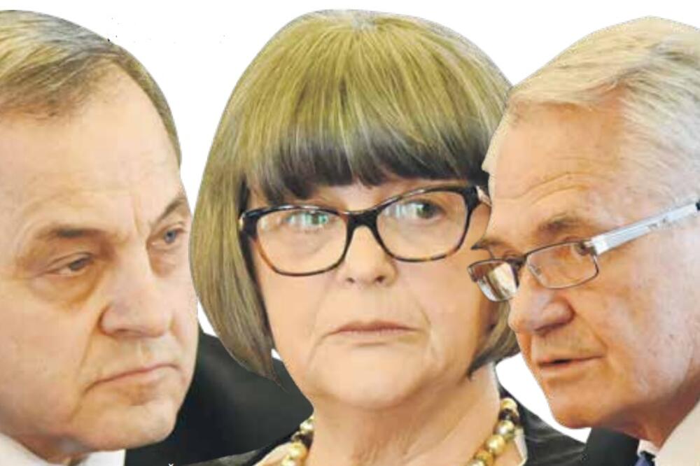 Rifat Hadrović, Ranka Čarapić, Milan Radović, Foto: Boris Pejović