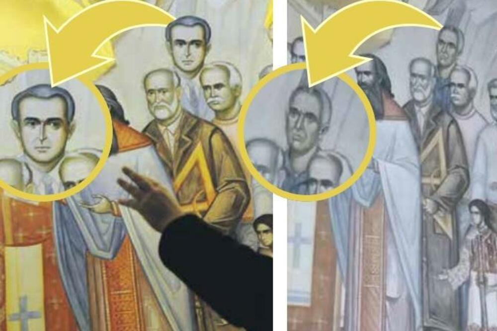 freske hram Podgorica, Foto: Luka Zeković, Jelena Jovanović