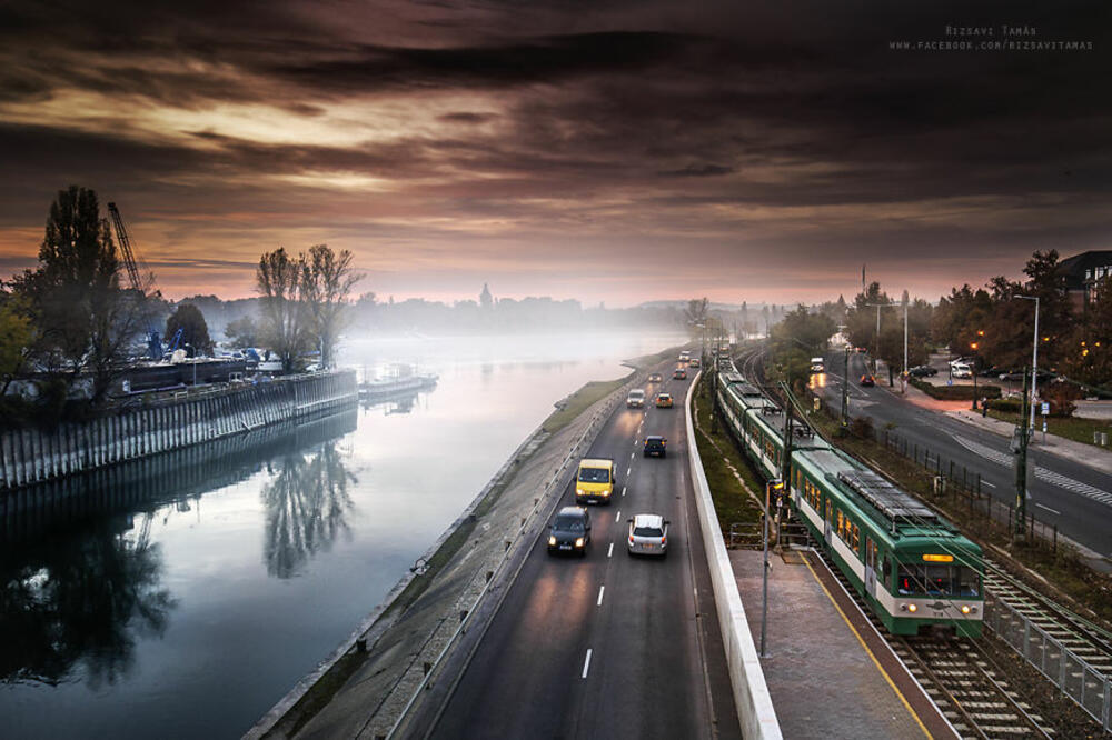 Budimpešta, magla, Foto: Boredpanda.com