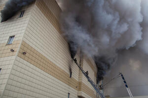 Rusija: Bogdanova uhapšena zbog požara u tržnom centru u Kemerovu