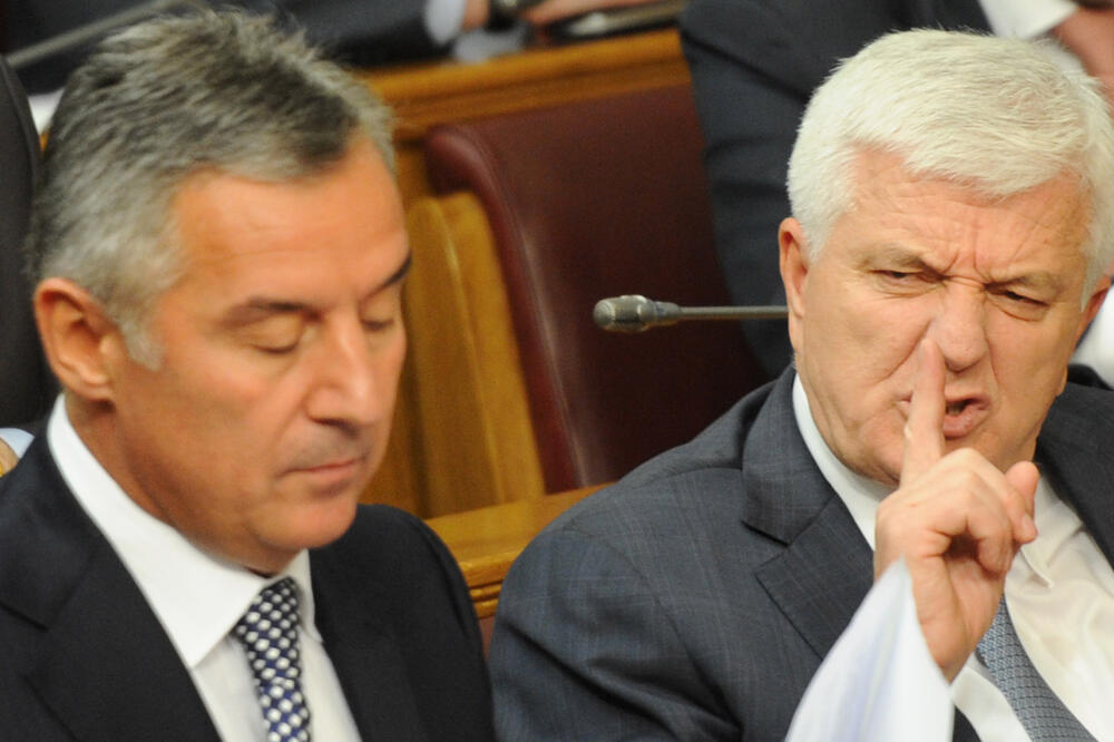 Milo Đukanović, Duško Marković, Foto: Savo Prelević