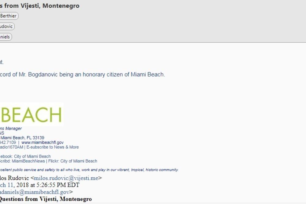 Aleksandar Bogdanović, Majami bič, Foto: Screenshot