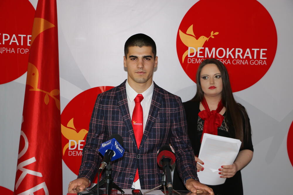 Martin Kljajić, Foto: Demokratska Crna Gora