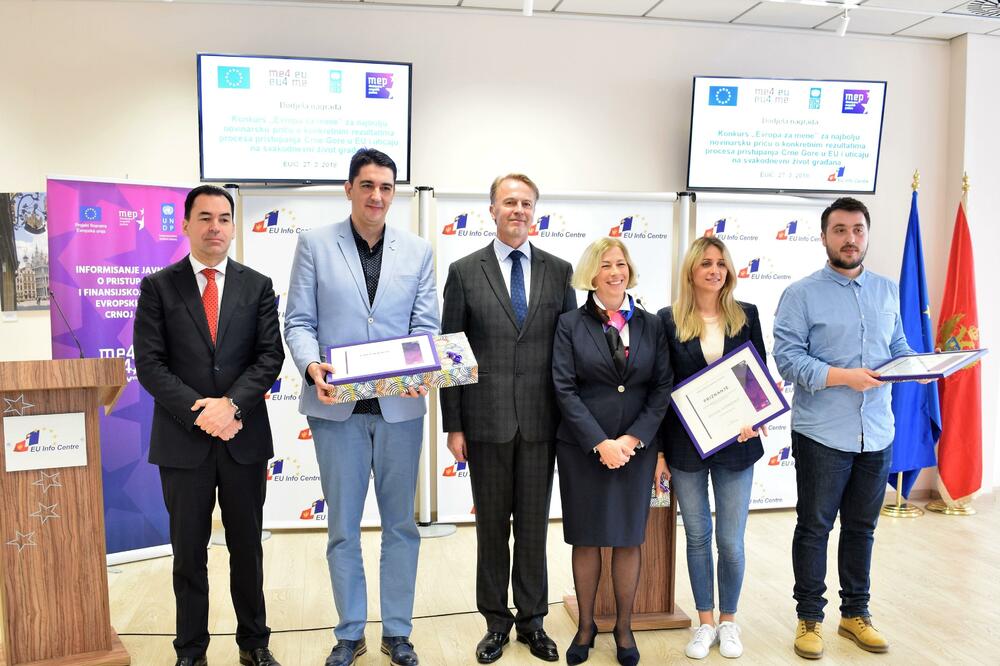 nagrade novinari, Foto: Mep.gov.me