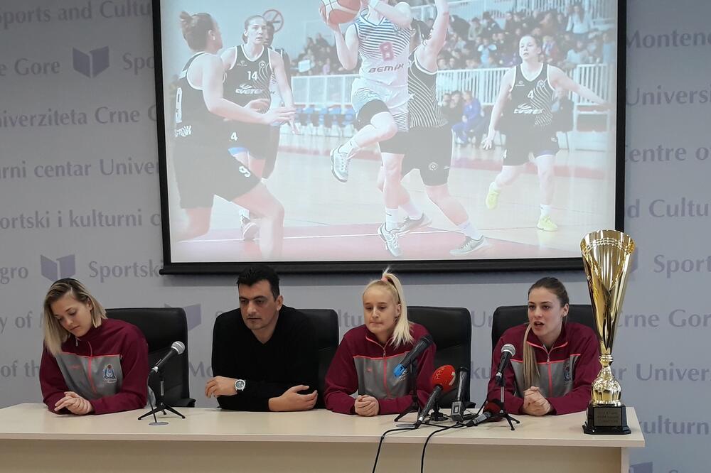 ŽKK Budućnost press, Foto: Mina