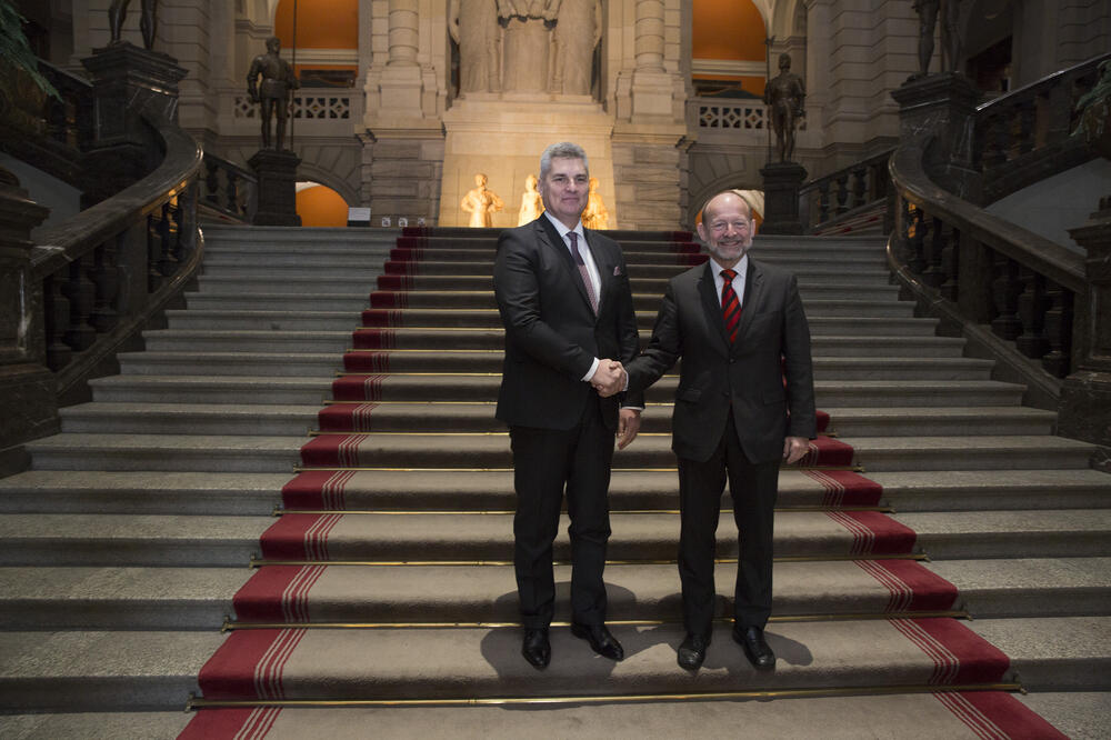 Ivan Brajović, dominik de Bauman, Foto: Skupština Crne Gore