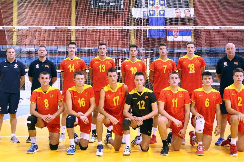 Muška kadetska odbojkaška reprezentacija, Foto: OSCG