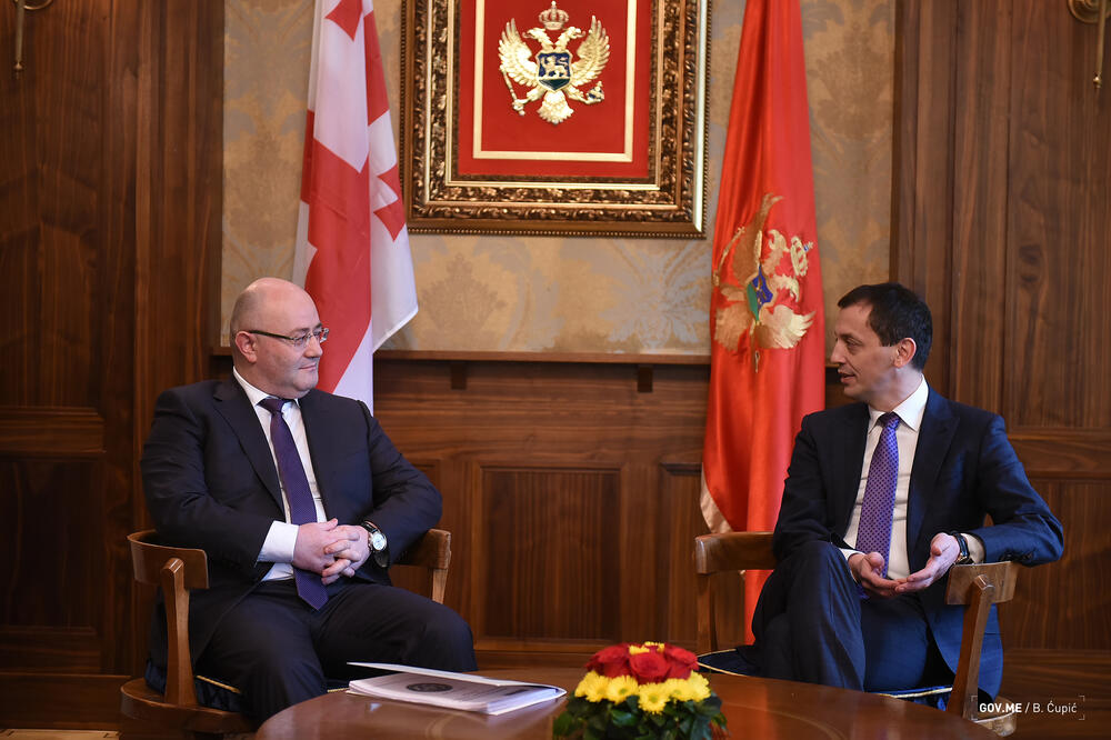 Levan Izori, Predrag Bošković, Foto: Gov.me