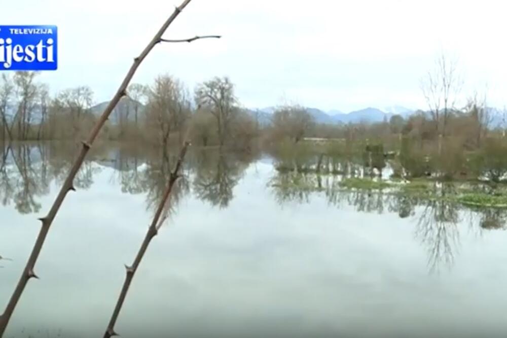 Zeta, poplave, Foto: Screenshot(TvVijesti)
