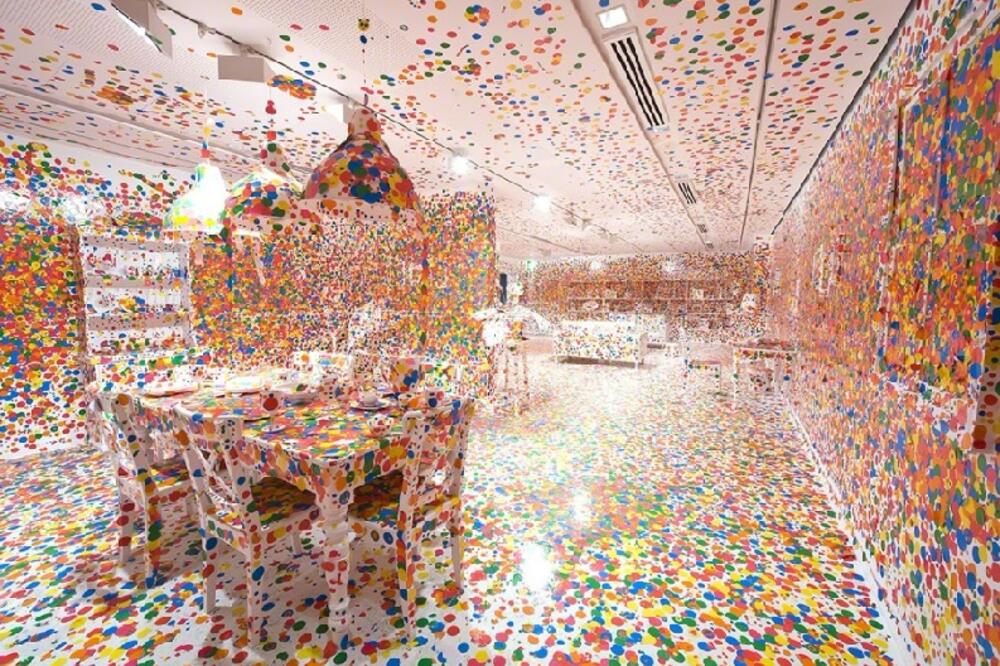 Yayoi Kusama: The obliteration room