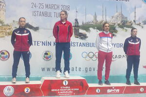 Crnogorskim karatistima tri zlatne i srebrna medalja