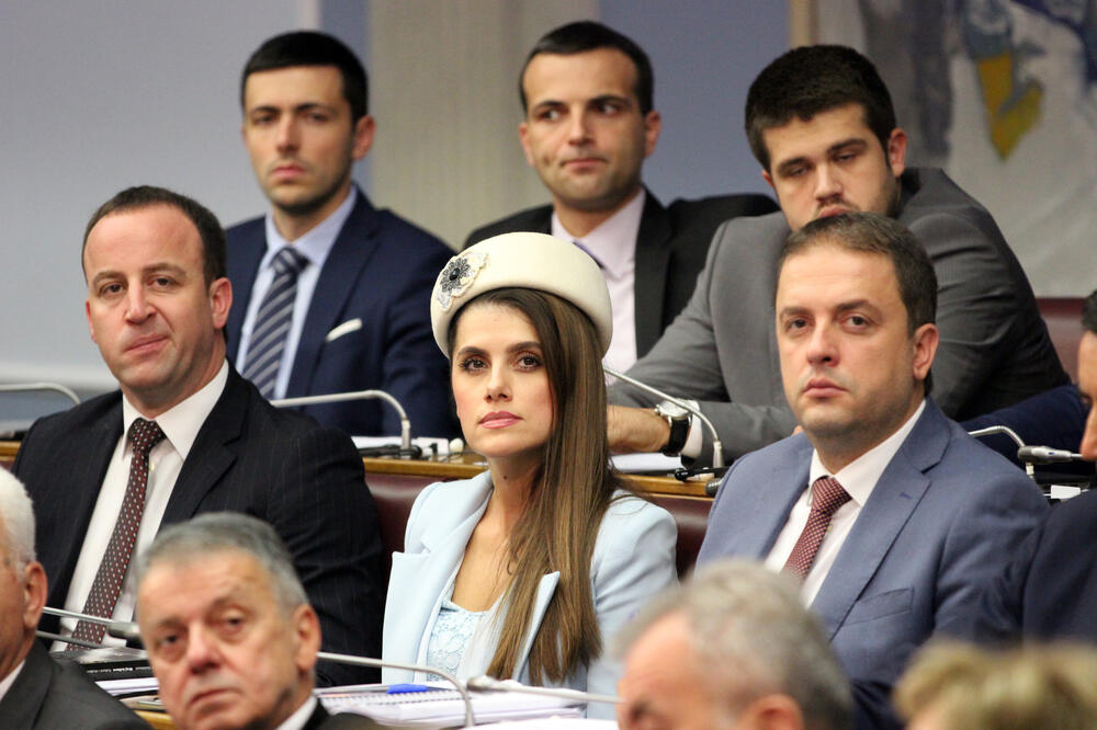 Skupština, Aleksandra Vuković, Andrija Nikolić, Foto: Filip Roganović