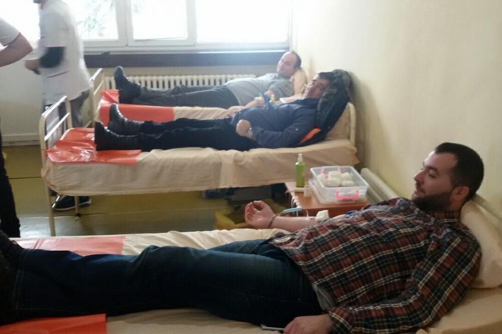 davanje krvi Plužine, Foto: Privatna arhiva