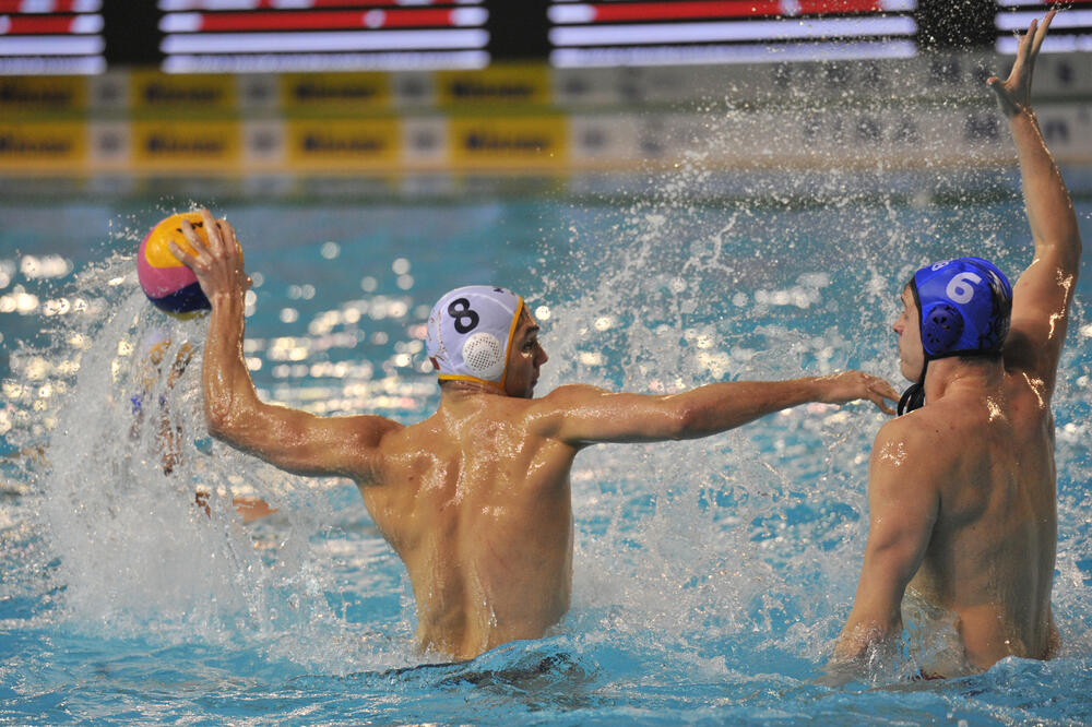 Vaterpolo reprezentacija Crna Gora - Srbija Aleksa Ukropina, Foto: Savo Prelević