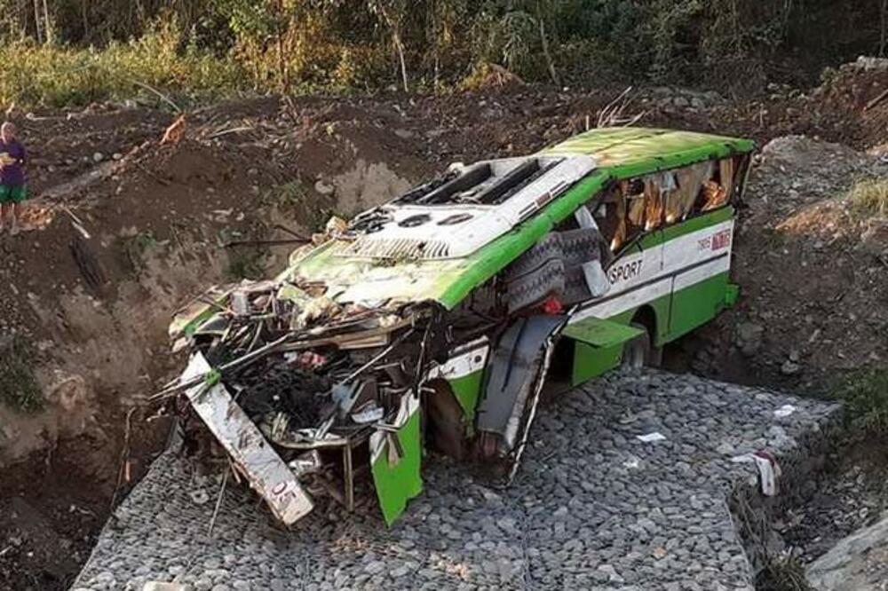 autobuska nesreća filipini, Foto: Occidental Mindoro PDRRMO