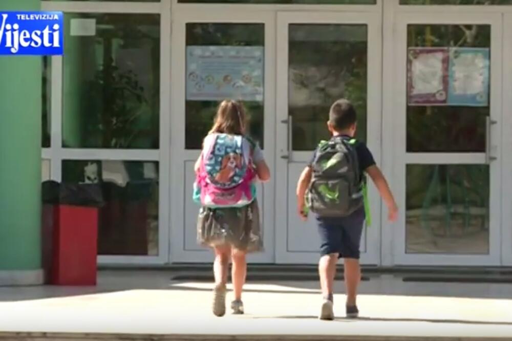 torbe, osnovci, đaci, učenici, Foto: Screenshot (TV Vijesti)