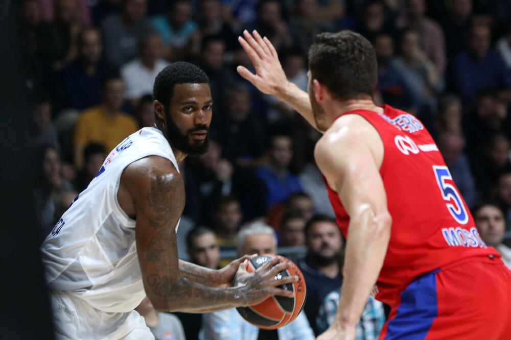 Erl Klark na meču sa CSKA