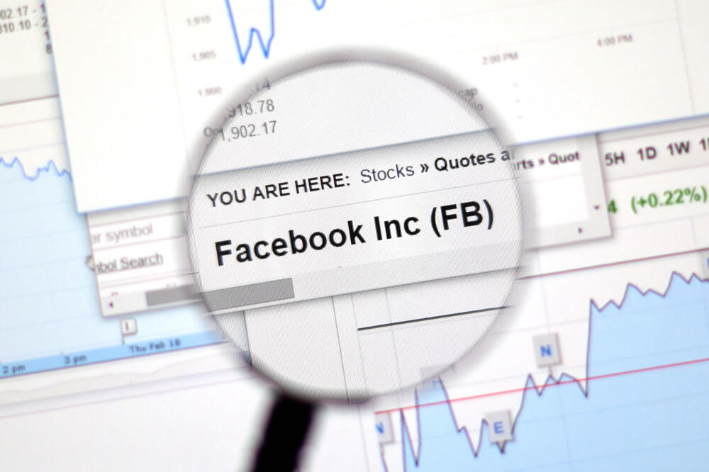 facebook berza, Foto: Shutterstock