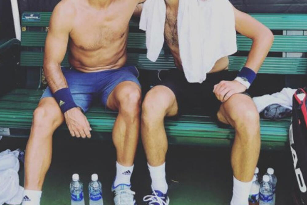 Novak Đoković, Fernando Verdasko, Foto: Instagram