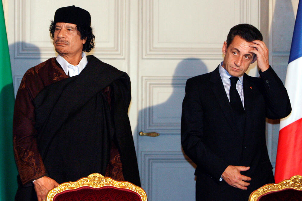 sarkozi i gadafi, Foto: Reuters