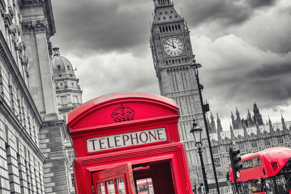 telefonska govornica london, Foto: Shutterstock