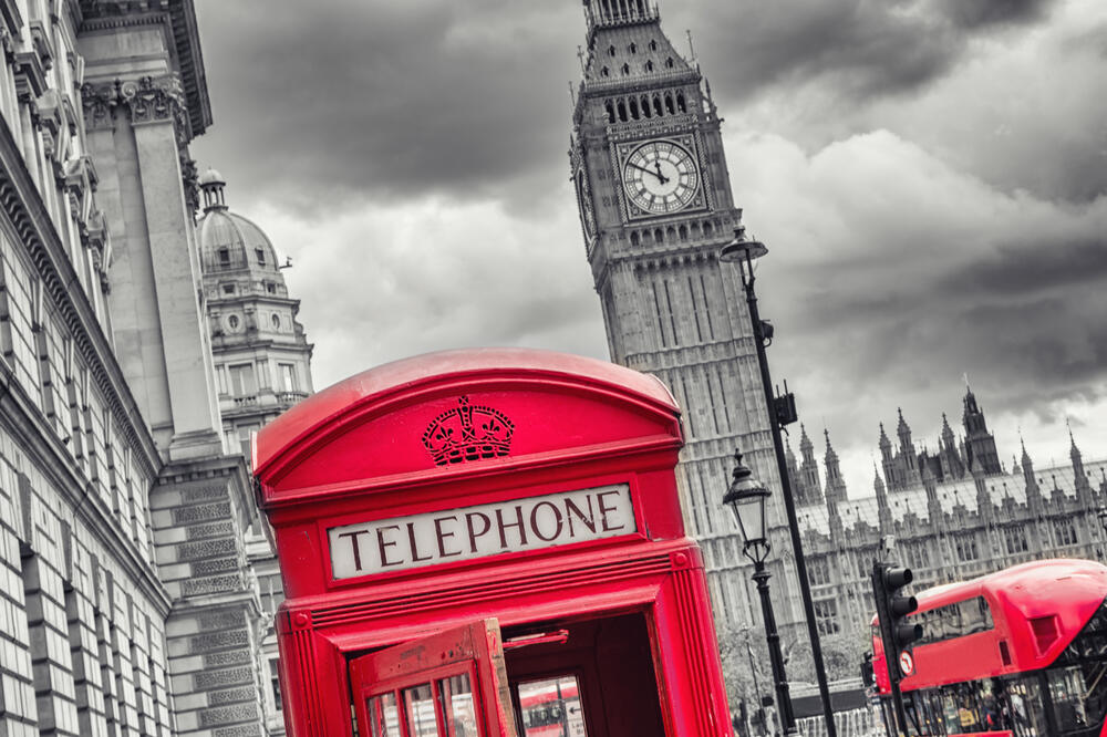 telefonska govornica london, Foto: Shutterstock