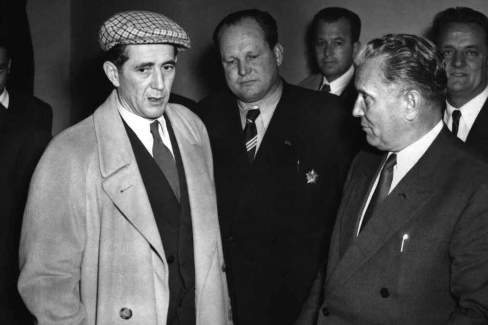 Milovan Đilas, Josip Broz Tito, Foto: Rfe/rl
