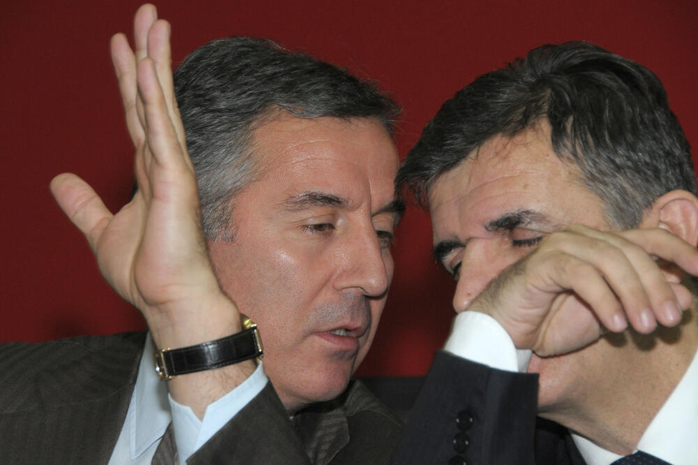 Svetozar Marović, Milo Đukanović, Foto: Savo Prelević