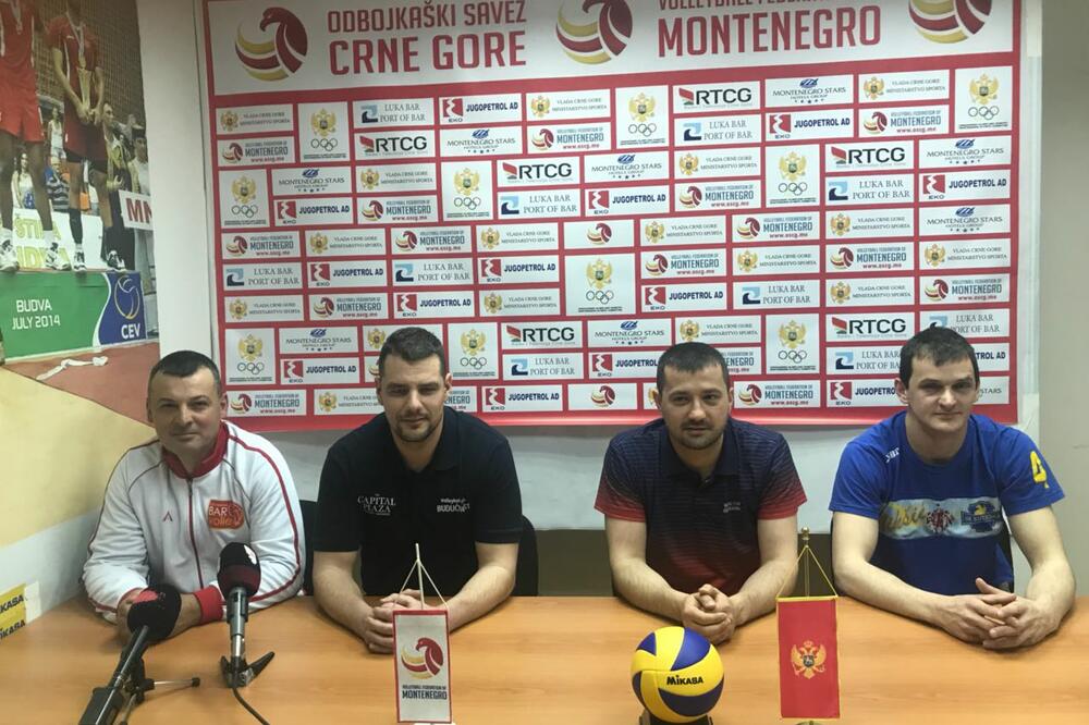 Mirko Radević, Balša Radulović, Darko Prebiračević, Petar Perošević, Foto: OSCG, OSCG