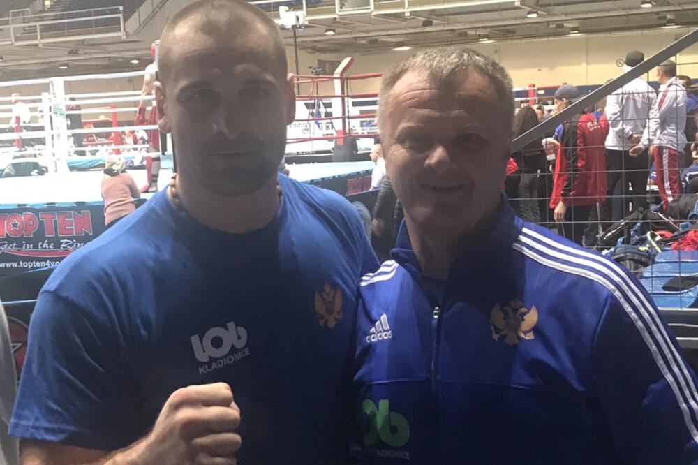Miroslav Vujović i Predrag Lekić, Foto: Kik boks savez Crne Gore, Kik boks savez Crne Gore