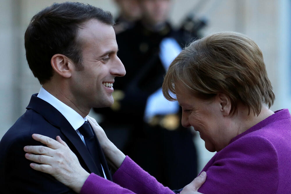 Emanuel Makron, Angela Merkel, Foto: Reuters
