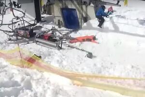 Gruzija: Ski-lift bacao ljude u snijeg, najmanje 10 povrijeđenih