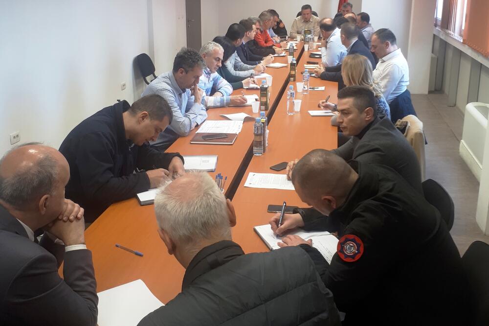 Operativni štab za zaštitu i spašavanje, Foto: Mup.gov.me