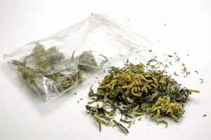 Cetinjska policija pronašla i oduzela 17 grama marihuane