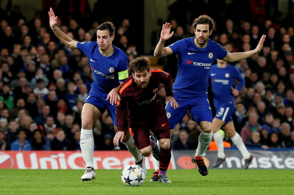 Čelsi - Barselona, Foto: Reuters