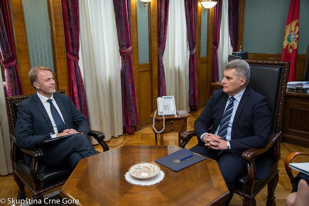 Orav i Brajović, Foto: Skupština Crne Gore