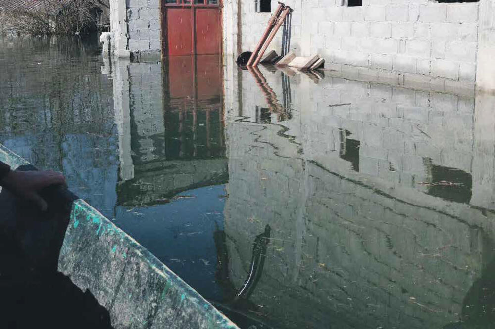 Poplave Vranjina, Foto: Privatna arhiva