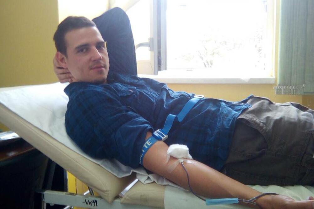dobrovoljno davanje krvi, Danilovgrad, Foto: Zavod za transfuziju krvi Crne Gore