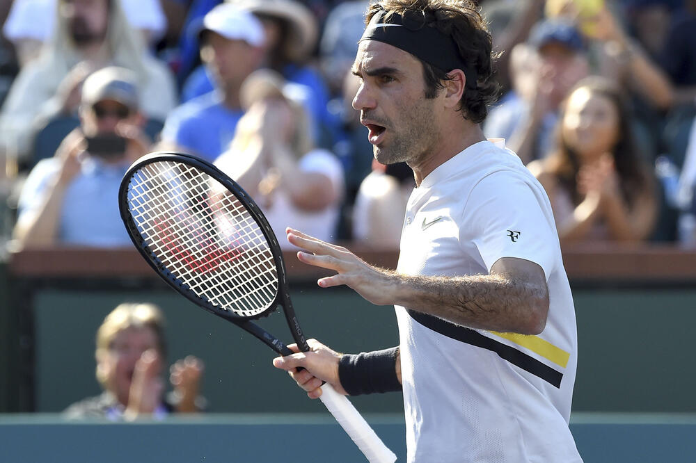 Rodžer Federer Indijan Vels, Foto: Reuters