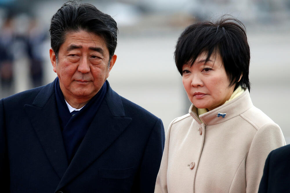 Šinzo Abe i supruga, Foto: Reuters