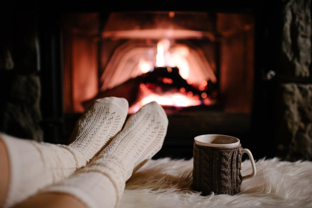 čarape, kamin, Foto: Shutterstock