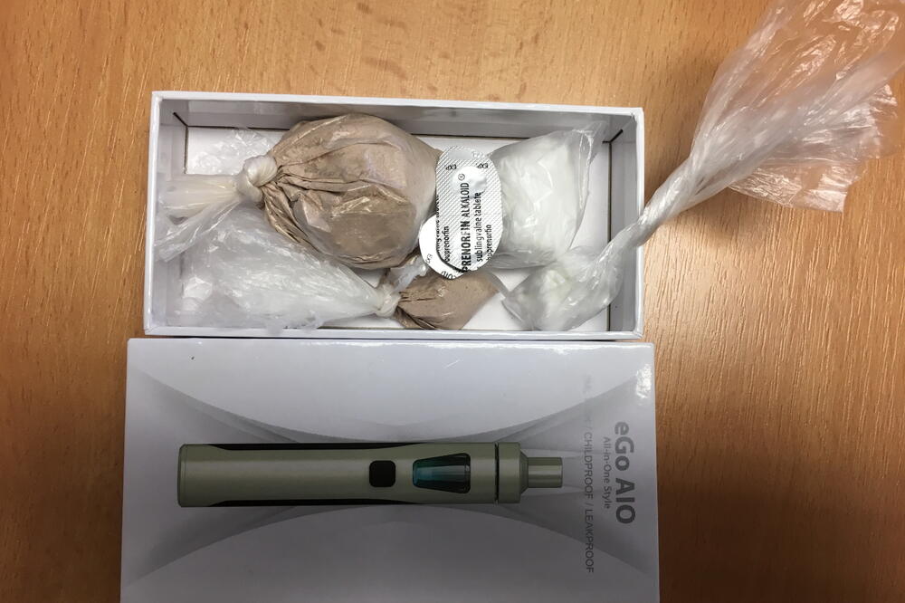 Bar, droga, Foto: Uprava policije