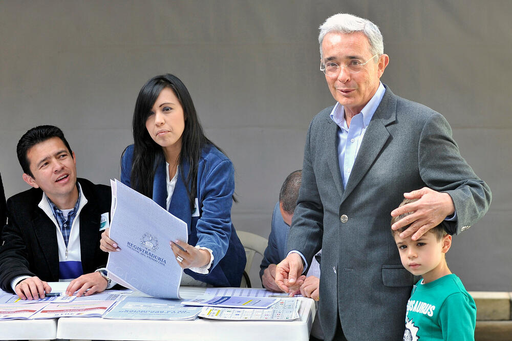 Alvaro Uribe, Foto: Reuters