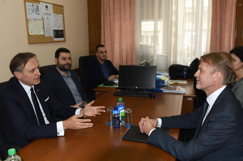 Ranko Krivokapić i Aivo Orav, Foto: Savo Prelević