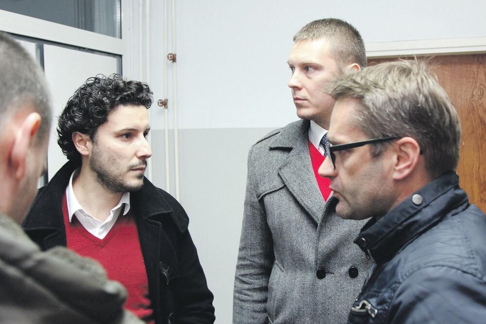 Dritan Abazović Neđeljko Rudović Filip Adžić, Foto: Filip Roganović