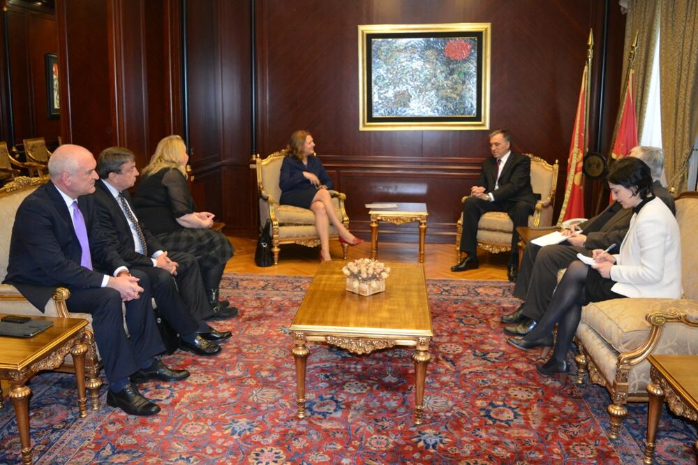 Filip Vujanović bugarska delegacija, Foto: Kabinet predsjednika Crne Gore