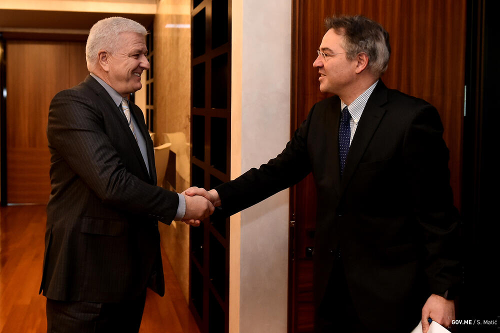 Duško Marković, Martin Petri, Foto: Gov.me